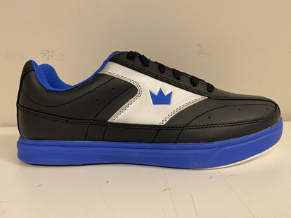 Brunswick Renegade Black/Royal Mens Size 8 WIDE Bowling Shoe