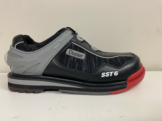 Dexter SST 6 Hybrid BOA Black Knit Size 7.5 WIDE Mens Bowling Shoe