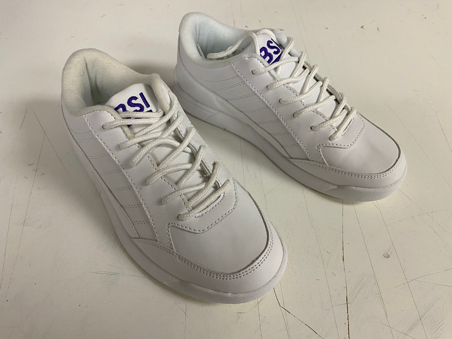 BSI Girl's Sport White/Purple Youth Bowling Shoes | USED