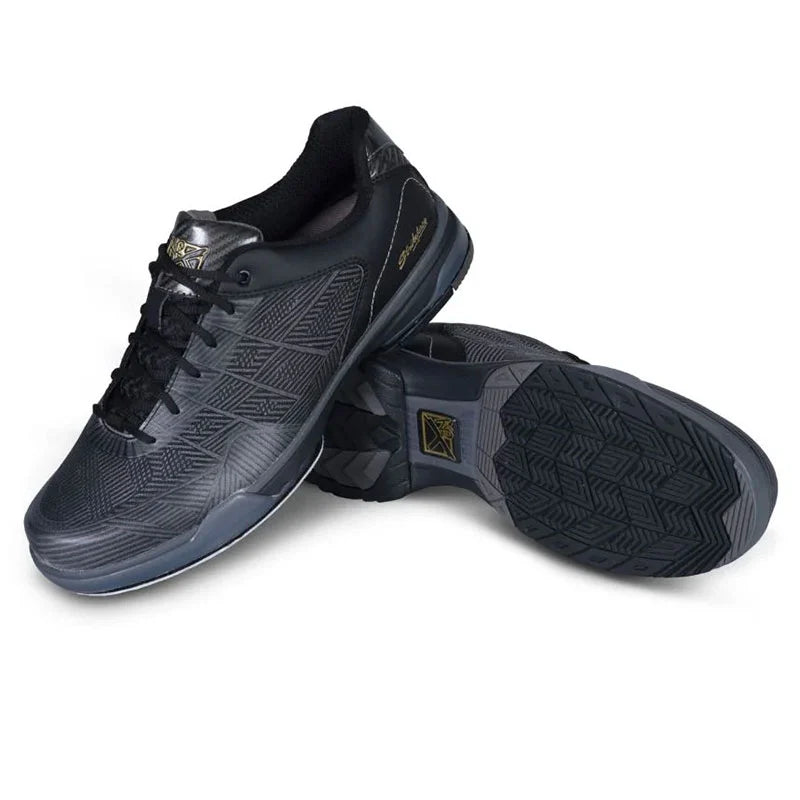 KR Strikeforce Rage Black/Gunmetal Right Hand Mens Bowling Shoe