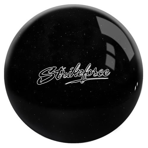 KRS Polyester Black Sparkle Bowling Ball