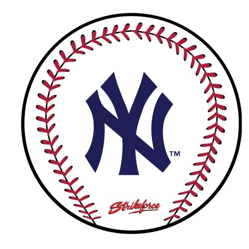 KR Strikeforce - MLB Round Rubber Shammy - New York Yankees