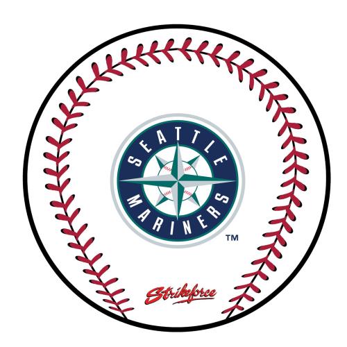KR Strikeforce - MLB Round Rubber Shammy - Seattle Mariners