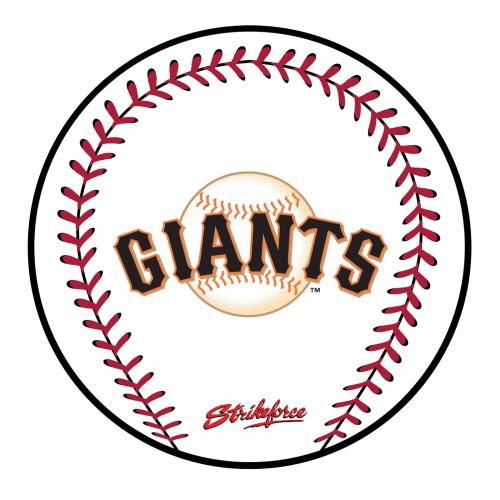 KR Strikeforce - MLB Round Rubber Shammy - San Francisco Giants