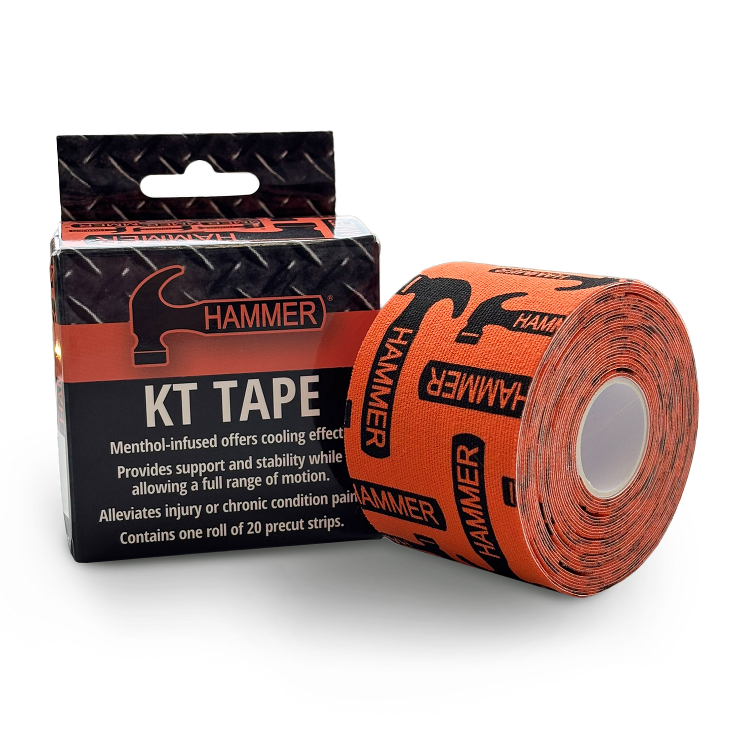 Hammer KT Tape | Menthol Infused | Roll of 20
