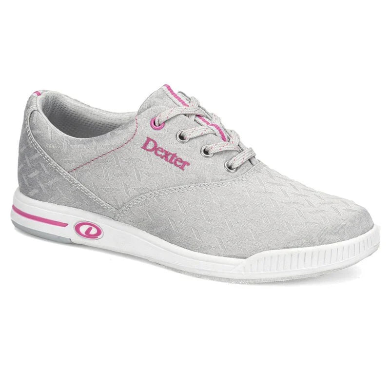 Dexter Kerrie Grey Twill Womens Bowling Shoe