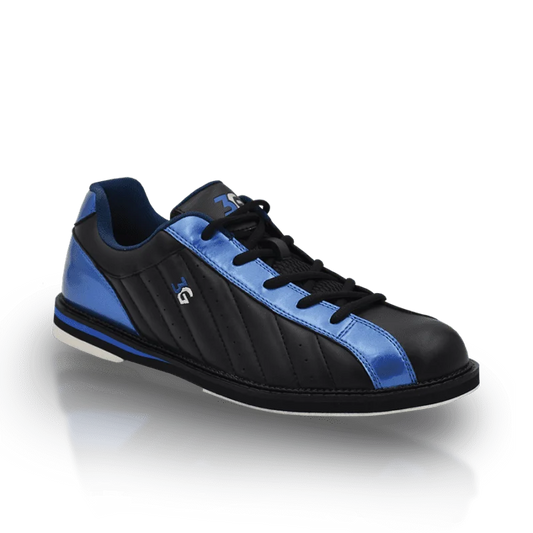 3G Kicks - Black/Blue Unisex Bowling Shoe