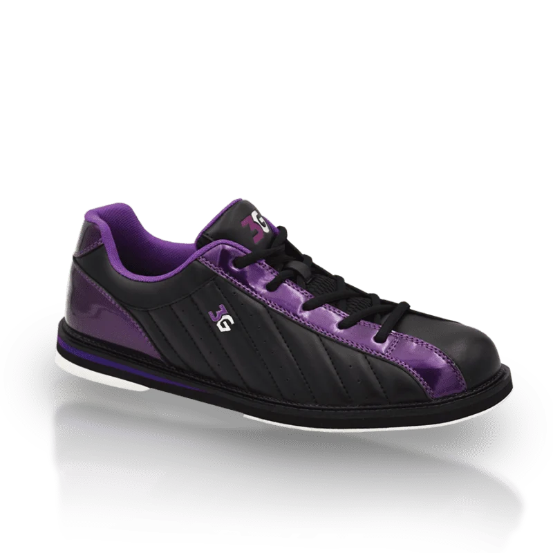 3G Kicks - Black/Purple Unisex Bowling Shoe