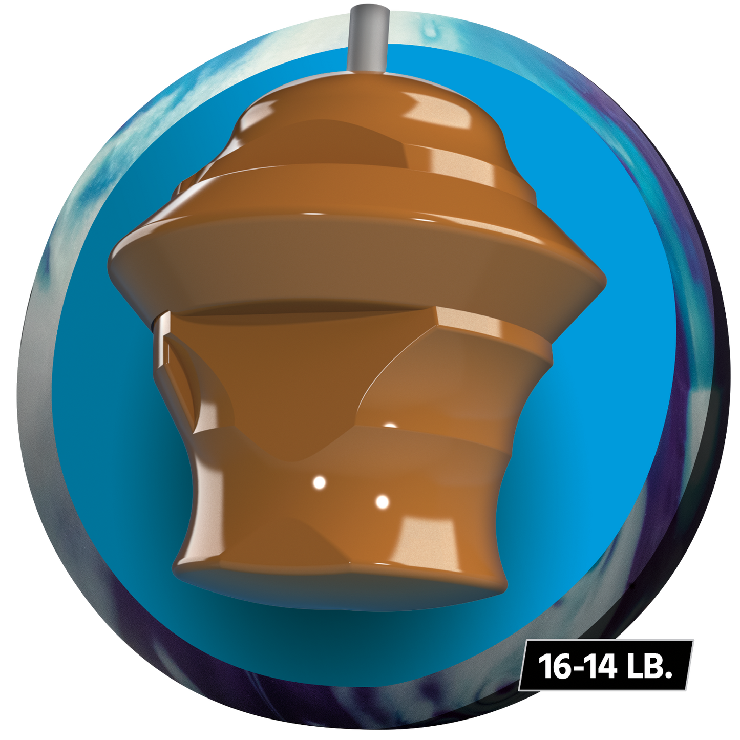 Track Kinetic Sapphire Ice Bowling Ball