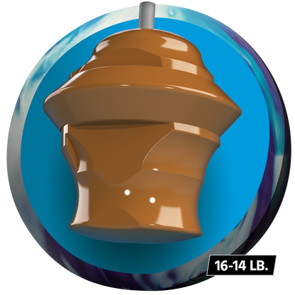 Track Kinetic Sapphire Ice Bowling Ball