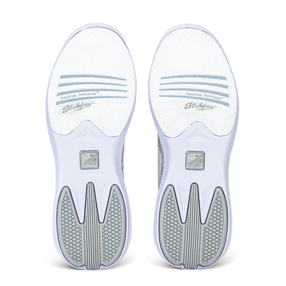 KR Strikeforce Glide Light Grey Womens Bowling Shoe