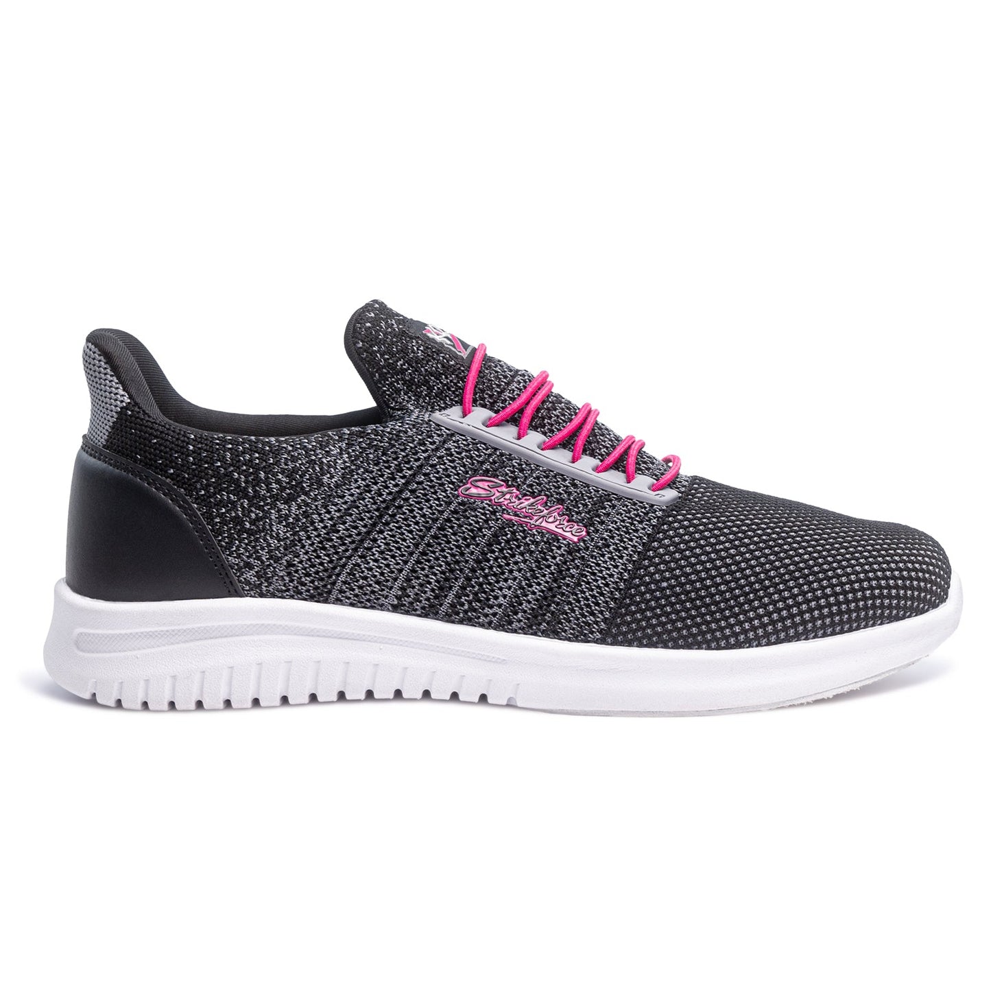 KR Strikeforce Rhythm Dark Grey/Pink Womens Bowling Shoe