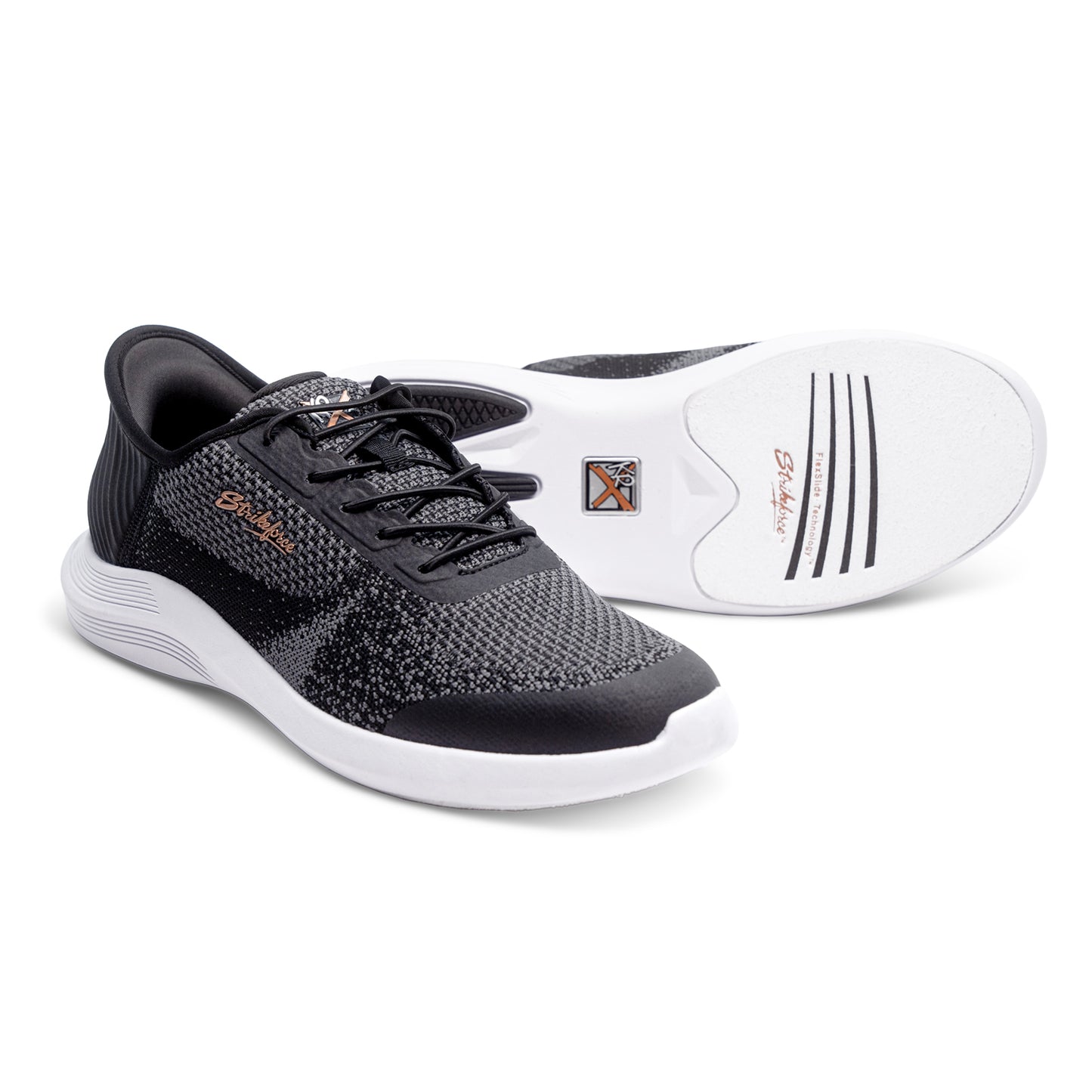KR Strikeforce Pilot Black Mens Bowling Shoe