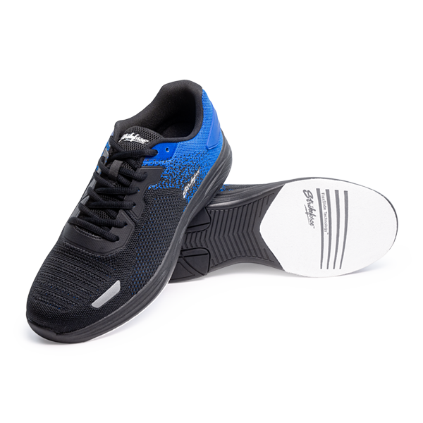 KR Strikeforce Wingman Black/Royal Mens Bowling Shoe