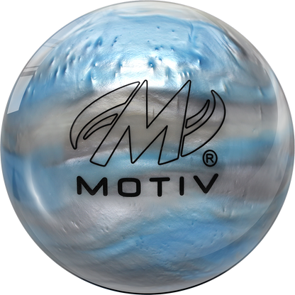 Motiv Aspire Sky/Silver/White Bowling Ball