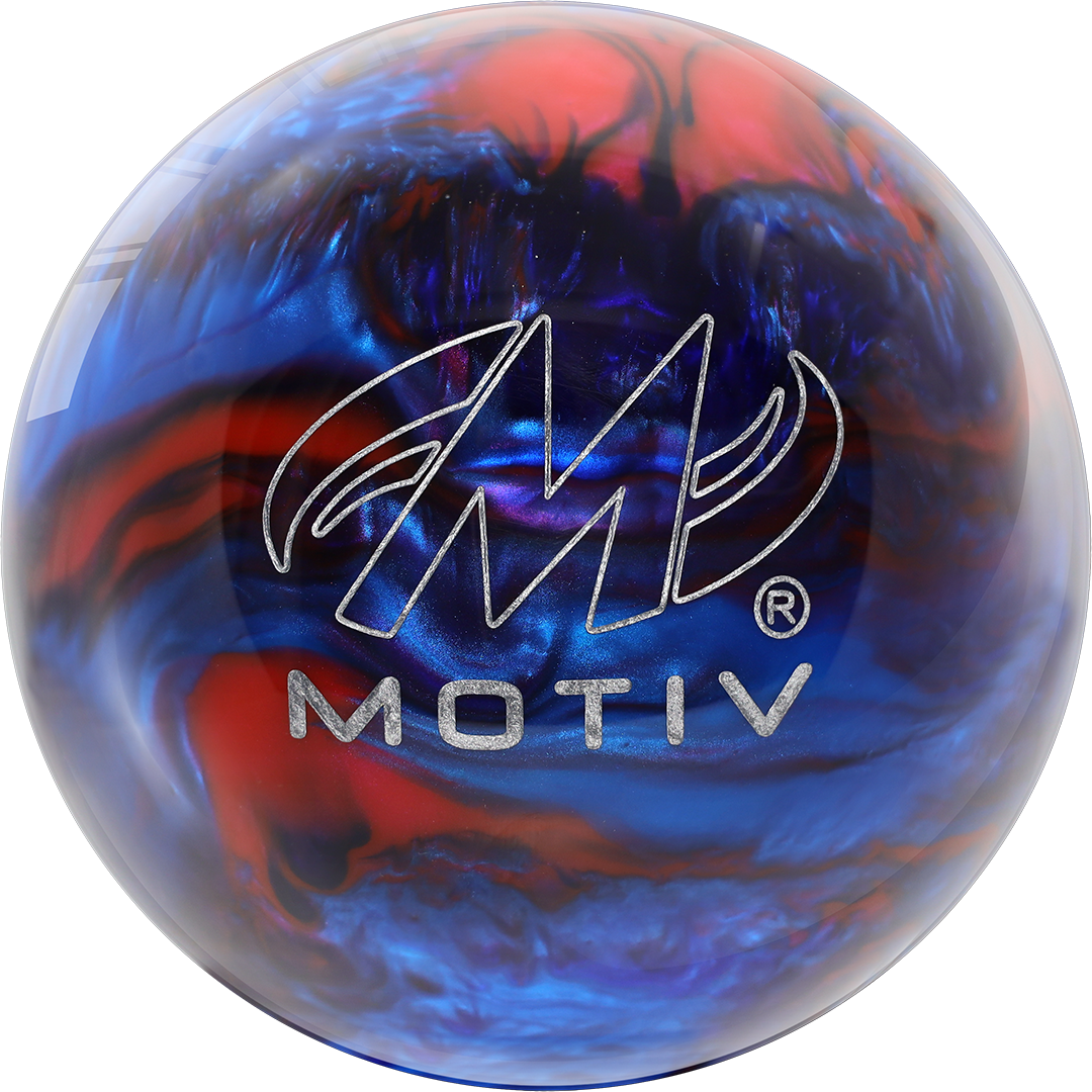 Motiv Aspire Navy/Red/Blue Bowling Ball