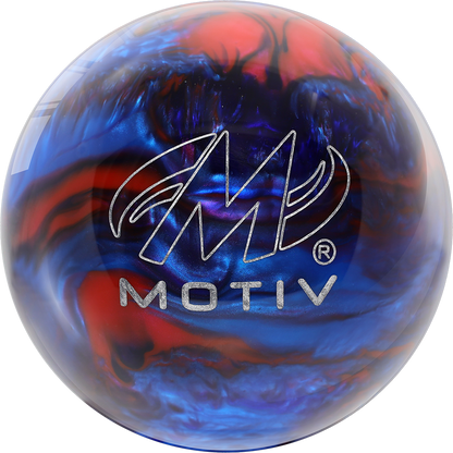 Motiv Aspire Navy/Red/Blue Bowling Ball