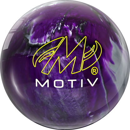 Motiv Aspire Purple/Silver/Black Bowling Ball