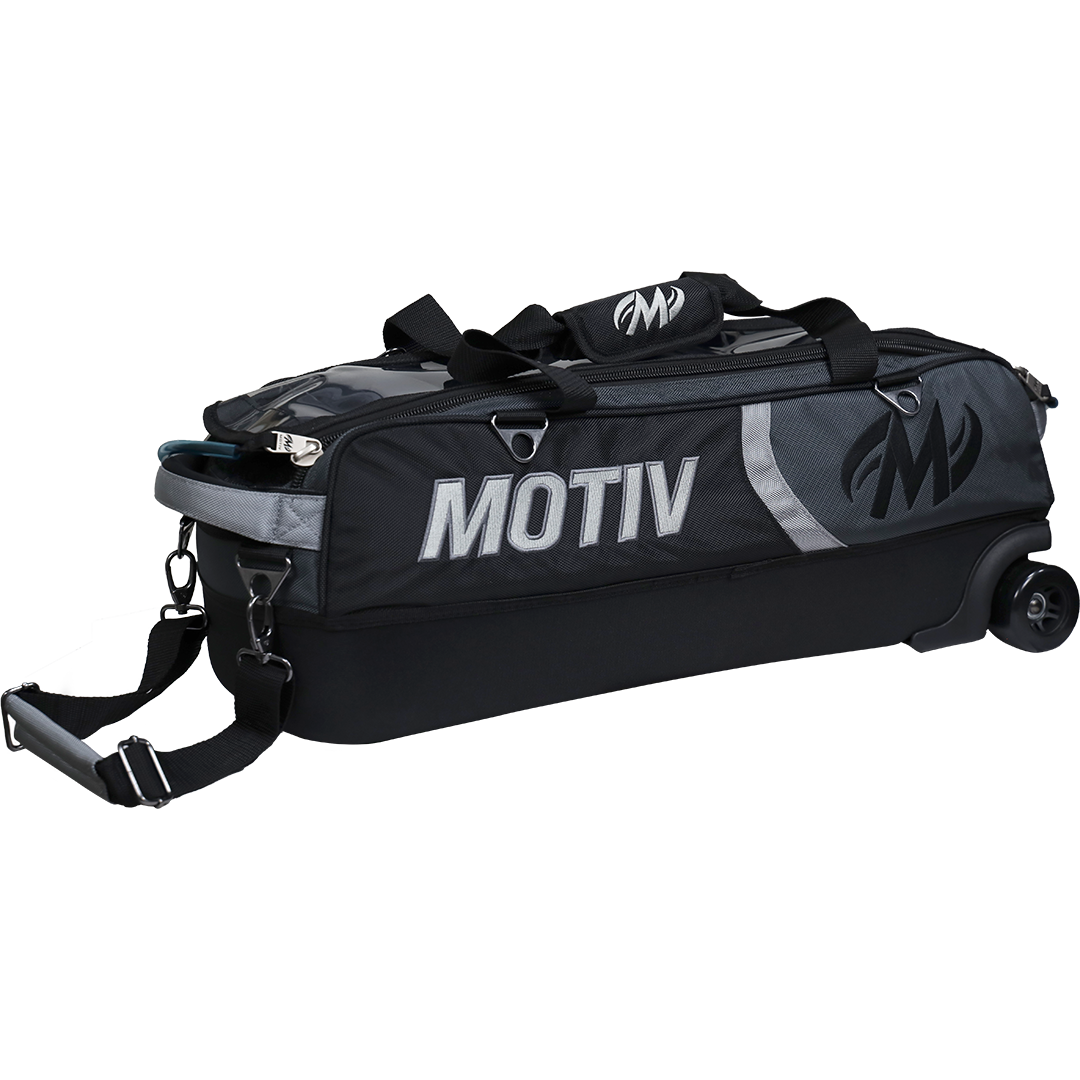 Motiv Apex Triple Slim Tote Roller - Covert Black