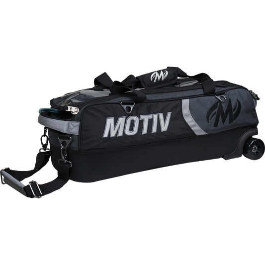Motiv Apex Triple Slim Tote Roller - Covert Black