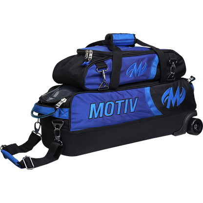 Motiv Apex Triple Slim Tote Roller - Midnight Blue