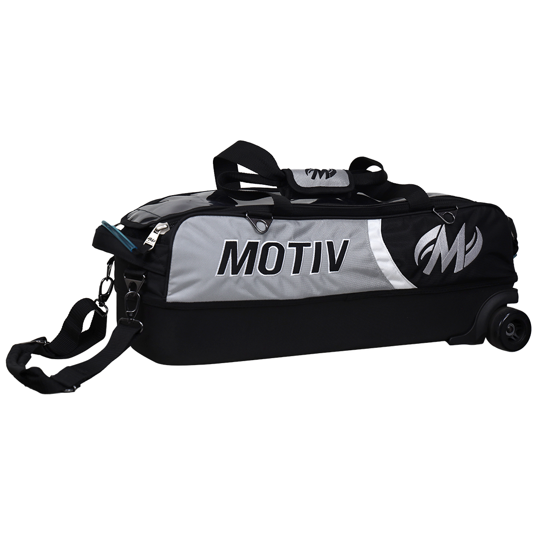 Motiv Apex Triple Slim Tote Roller - Silver