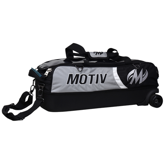 Motiv Apex Triple Slim Tote Roller - Silver