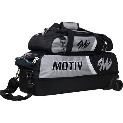 Motiv Apex Triple Slim Tote Roller - Silver