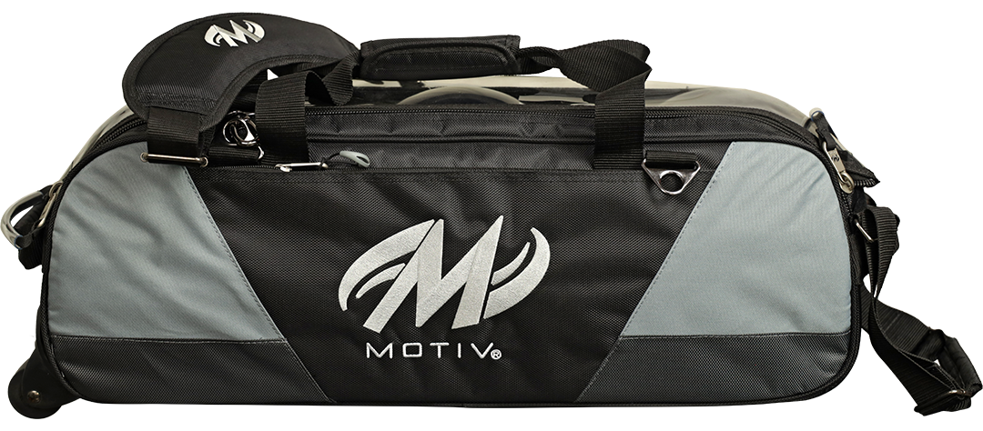 Motiv Ballistix Triple Slim Tote Roller - Covert Black