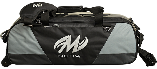 Motiv Ballistix Triple Slim Tote Roller - Covert Black