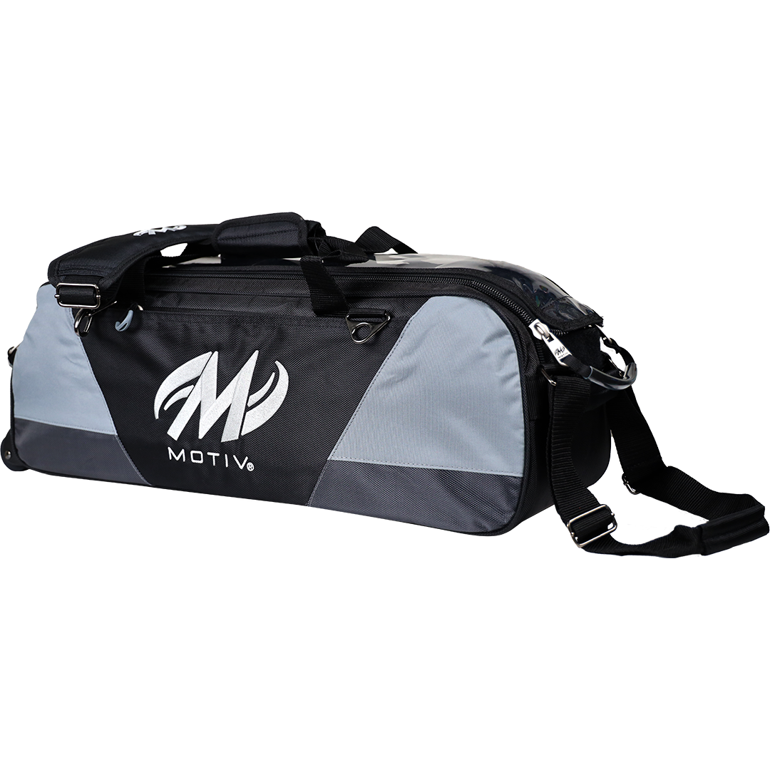 Motiv Ballistix Triple Slim Tote Roller - Covert Black