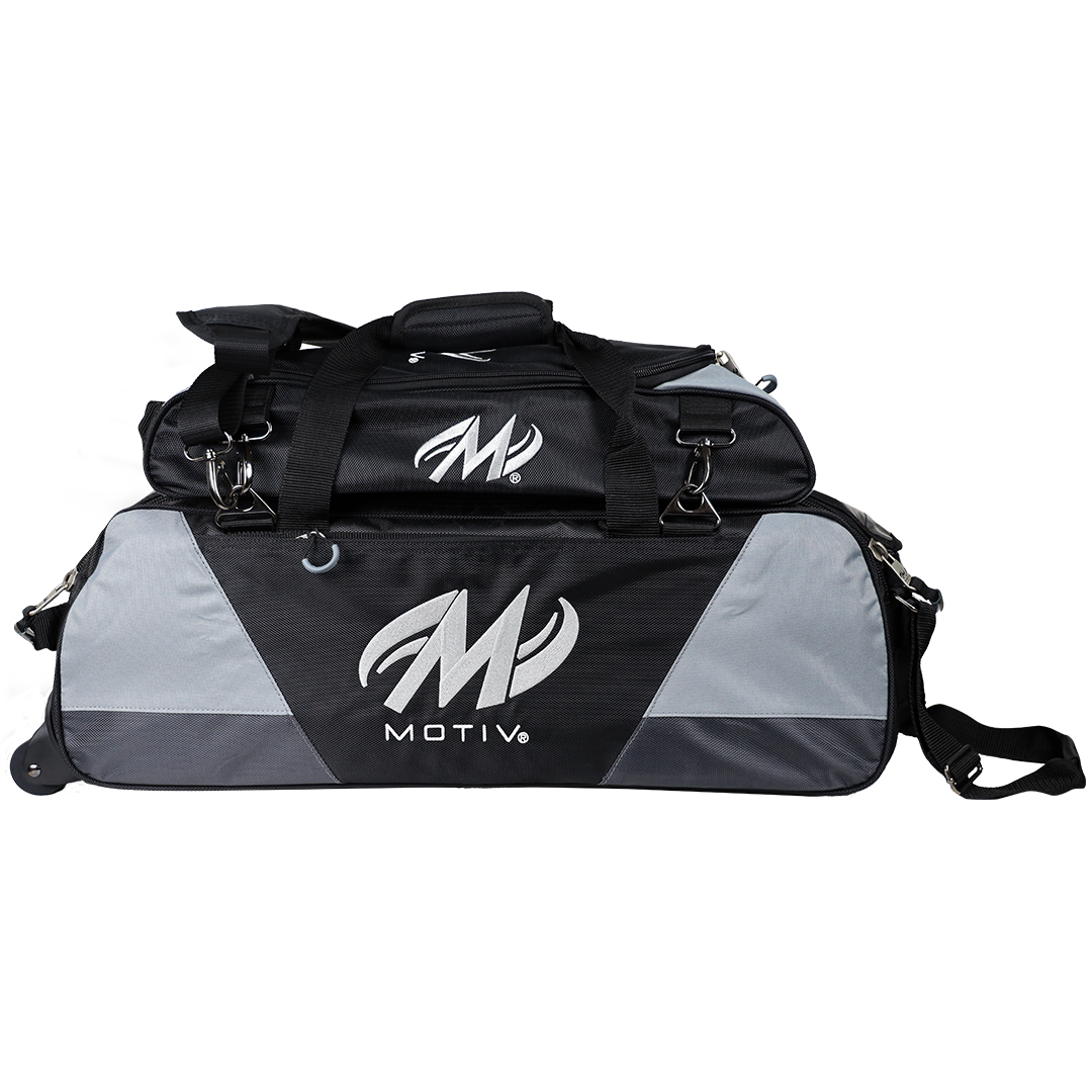 Motiv Ballistix Triple Slim Tote Roller - Covert Black
