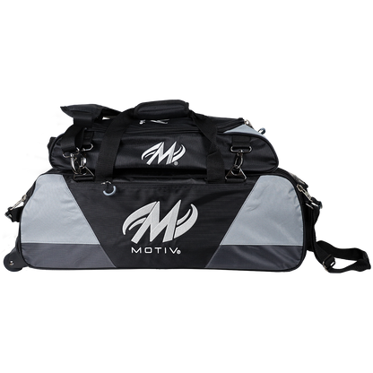 Motiv Ballistix Triple Slim Tote Roller - Covert Black