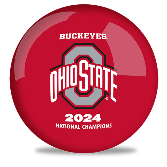 NCAA - Ohio State National Champions OTB Red Bowling Ball