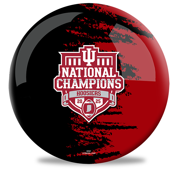 NCAA - Indiana Hoosiers National Championship 2025 OTB Bowling Ball