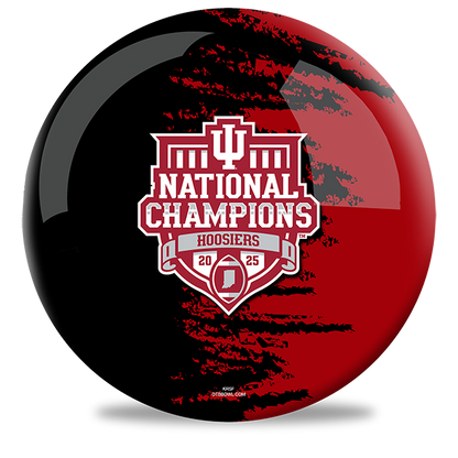 NCAA - Indiana Hoosiers National Championship 2025 OTB Bowling Ball