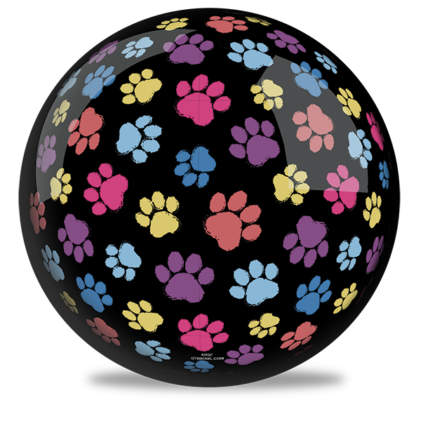 Strikeforce Paw Prints Bowling Ball