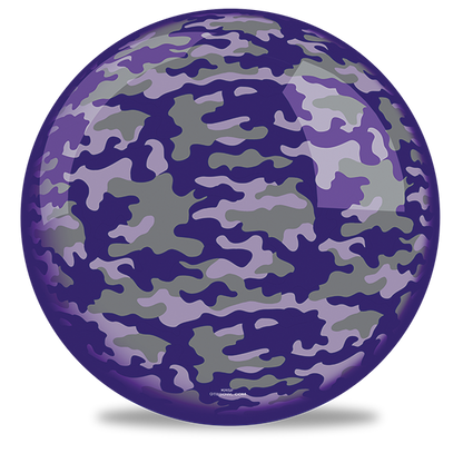 Strikeforce Purple Camo Bowling Ball