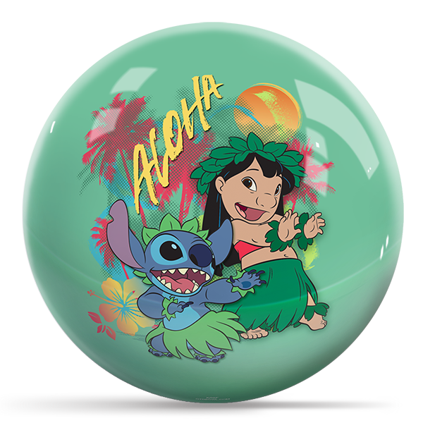 Disney - Lilo & Stitch Aloha OTB Bowling Ball