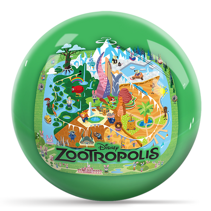 Disney - Zootopia Zootropolis OTB Bowling Ball