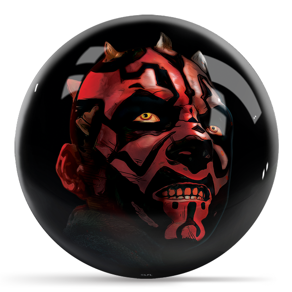 Star Wars - Darth Maul Logo OTB Bowling Ball