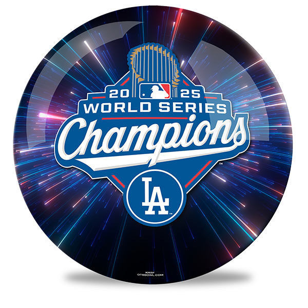 MLB - Los Angeles Dodgers OTB 2025 World Series Bowling Ball