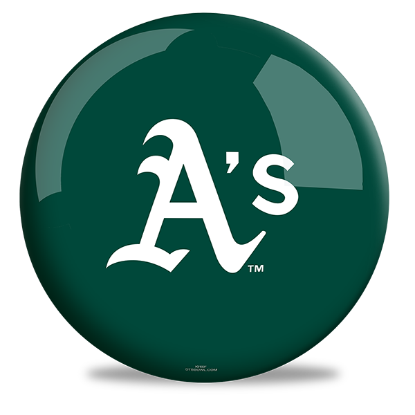 MLB - Oakland Athletics OTB Logo Bowling Ball
