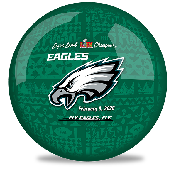 NFL - Philadelphia Eagles Super Bowl OTB Bowling Ball