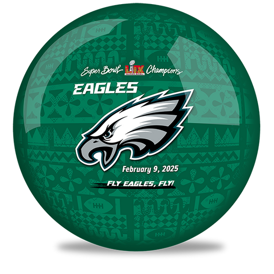 NFL - Philadelphia Eagles Super Bowl OTB Bowling Ball