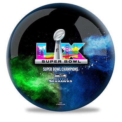 NFL - Seattle Seahawks Super Bowl Champions 2026 OTB Bowling Ball