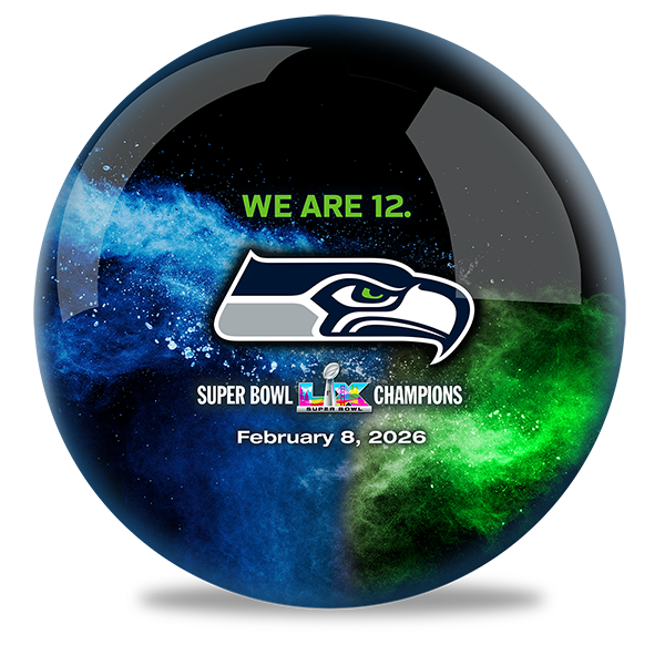 NFL - Seattle Seahawks Super Bowl Champions 2026 OTB Bowling Ball