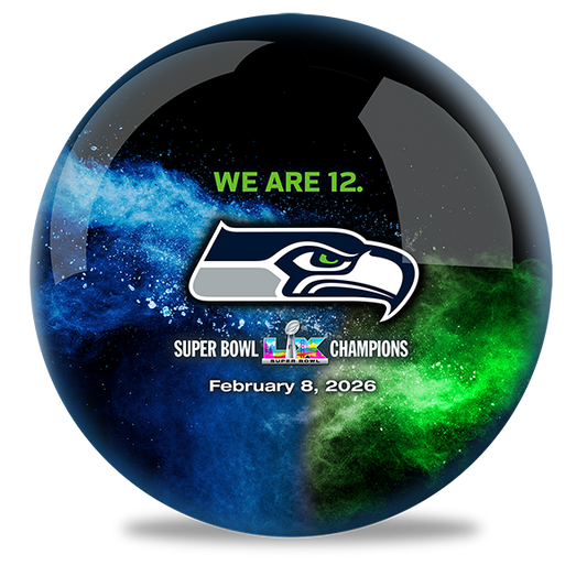 NFL - Seattle Seahawks Super Bowl Champions 2026 OTB Bowling Ball