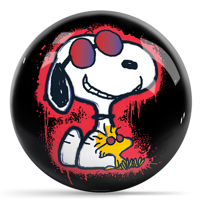 Peanuts - Snoopy Graffiti OTB Bowling Ball