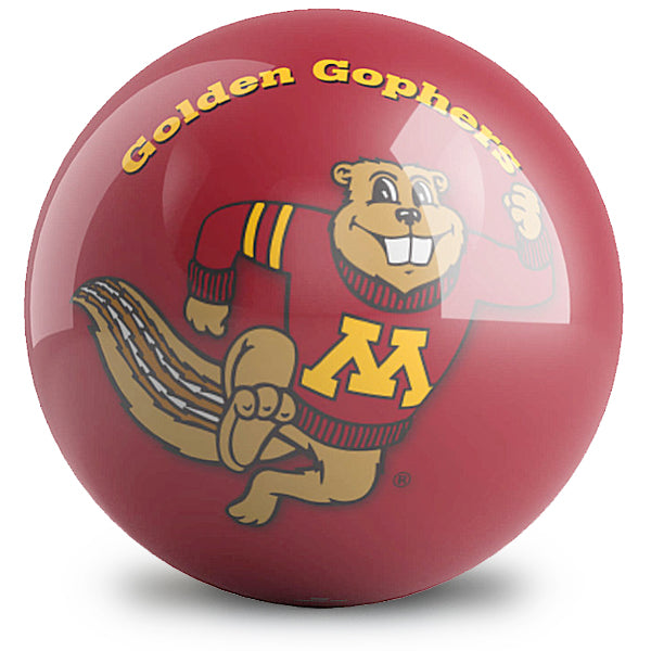 NCAA -University of Minnesota OTB Logo Bowling Ball